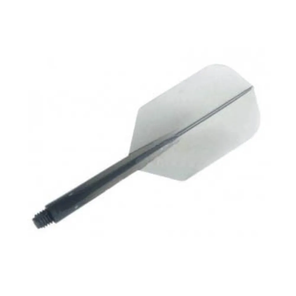  Plumas Condor Flights Negra Clear Slim Larga 33.5mm. 3 Uds. 