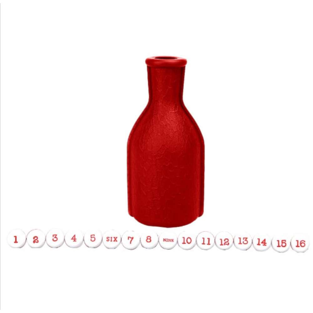 Botella Juego Billar Pool Bazzica marron