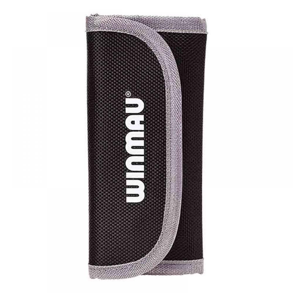  Funda Dardos Winmau Darts Tri Fold Plus Wallet Negro Gris 