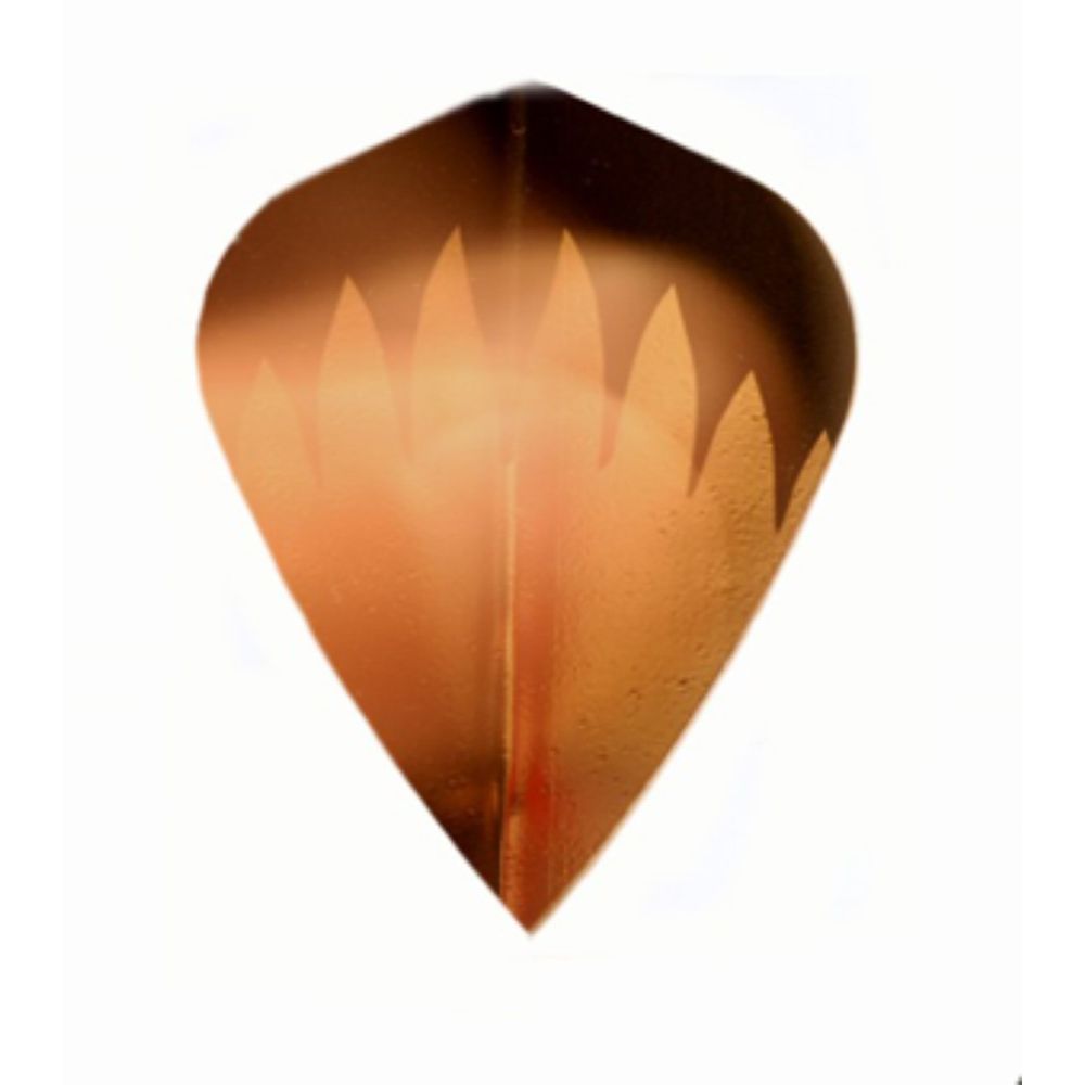 Plumas Metalica Kite Dorada