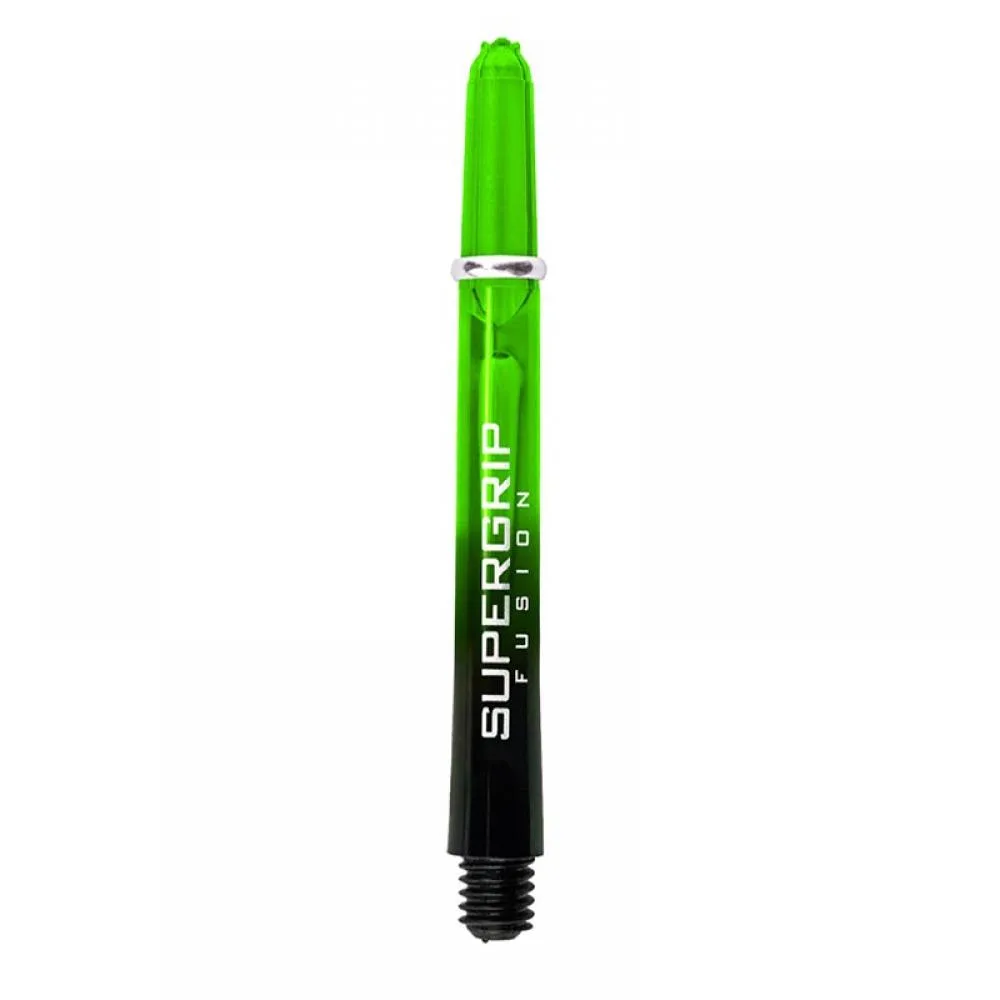  Cañas Harrows Darts SuperGrip Fusion Green Short 33mm 