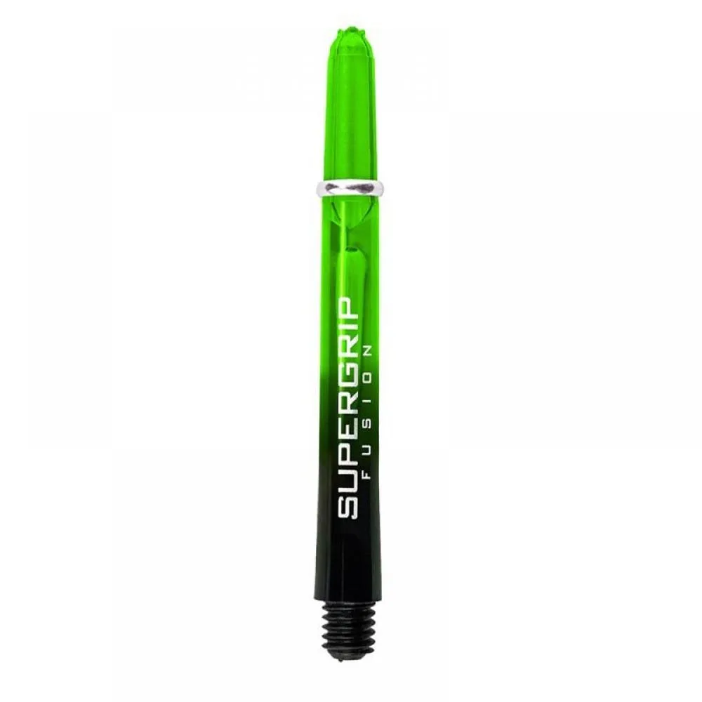  Cañas Harrows Darts SuperGrip Fusion Green Midi 40mm 