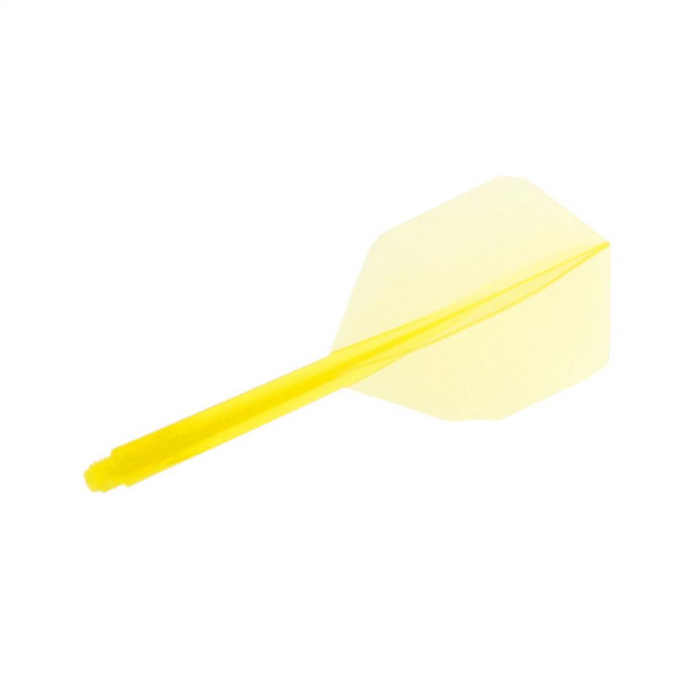  Plumas Condor Flights Amarilla Shape Corta 21.5mm 3 Uds. 