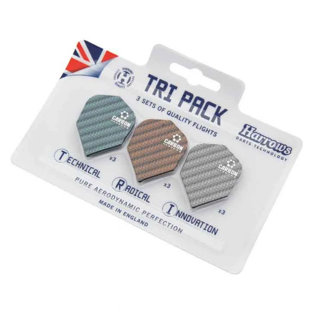  Plumas Tri Pack Harrows Carbon 