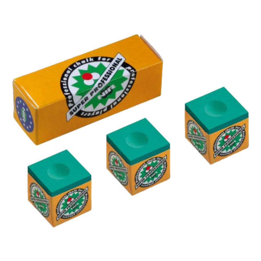 Tiza Billar Gesso Nir Super Pro Verde