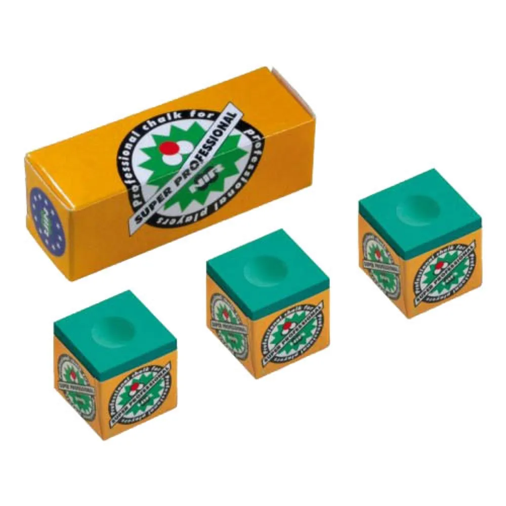 Tiza Billar Gesso Nir Super Pro Verde