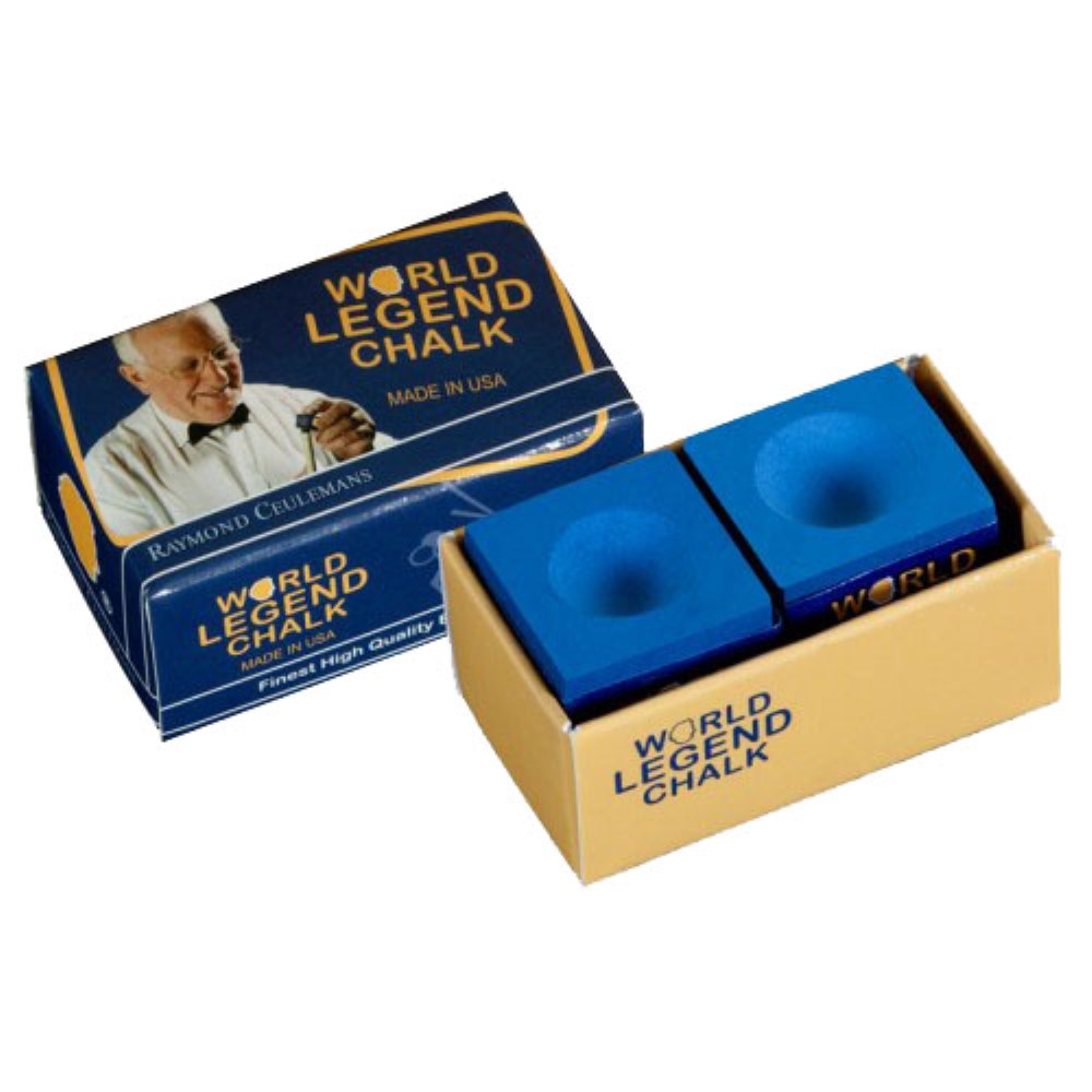 Tiza Billar World Legend Chalk Azul