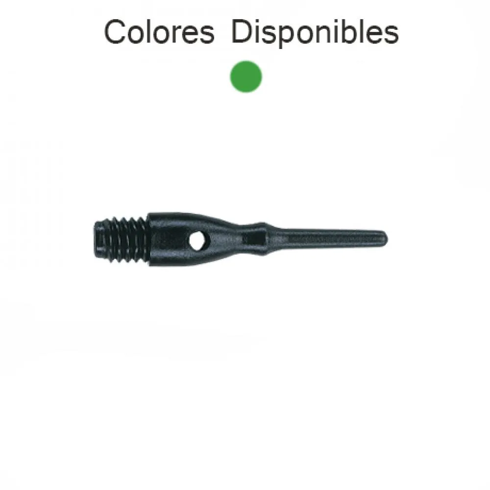 Puntas Dardo Unicorn Darts Contour Verde 22mm