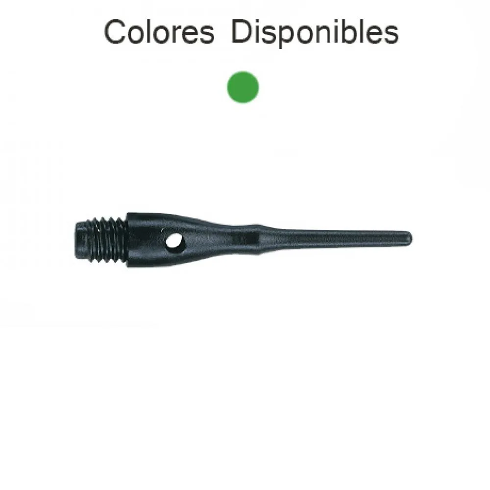 Puntas Unicorn Darts Contour Verde 2ba 27mm 1000unit