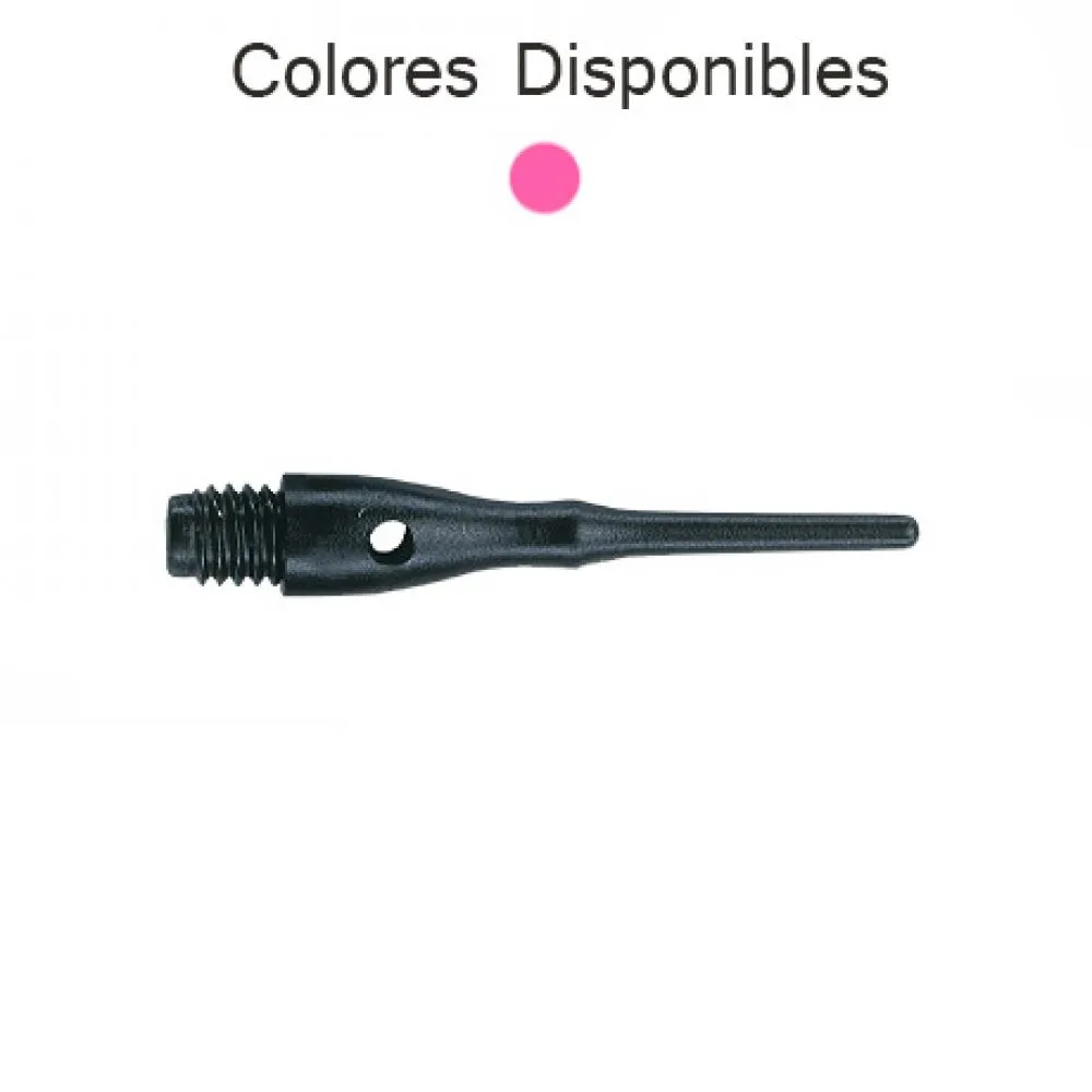 Puntas Unicorn Darts Contour Rosa 2ba 27mm 1000unit