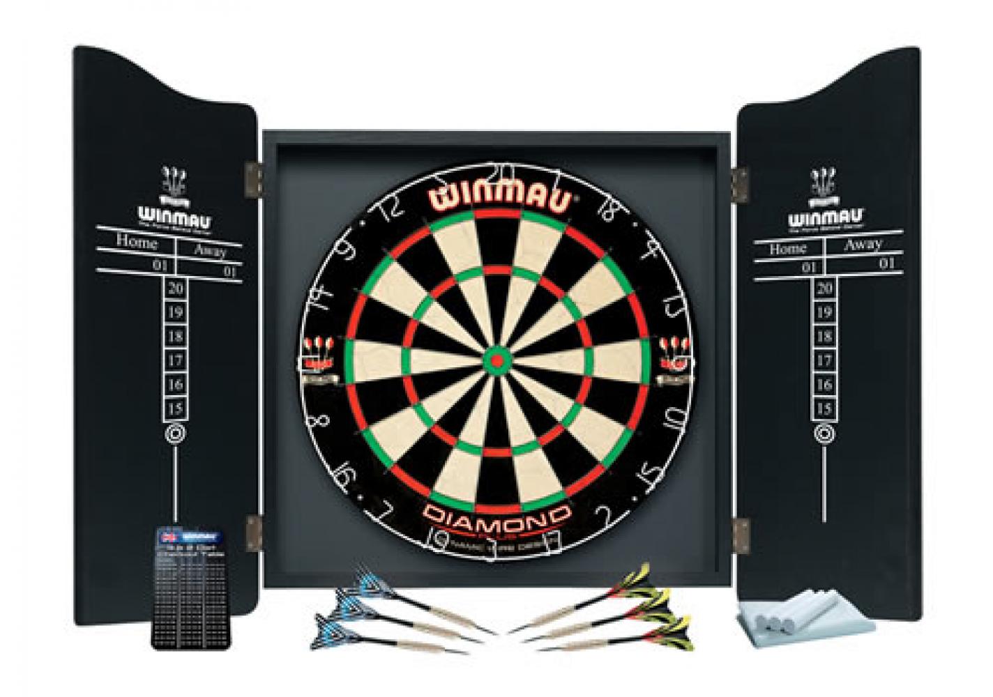 Armario + Diana Winmau Professional Darts Set