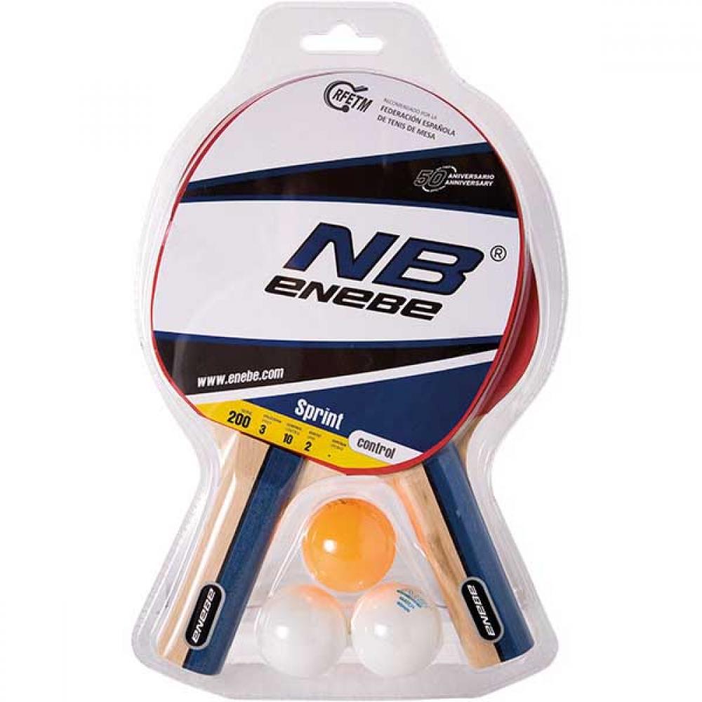 Juego Completo NB Sprint 200 ( 2 palas  + 3 Pelotas)
