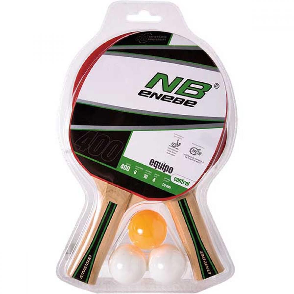 Juego Completo NB Equipo 400 ( 2 palas  + 3 Pelotas)