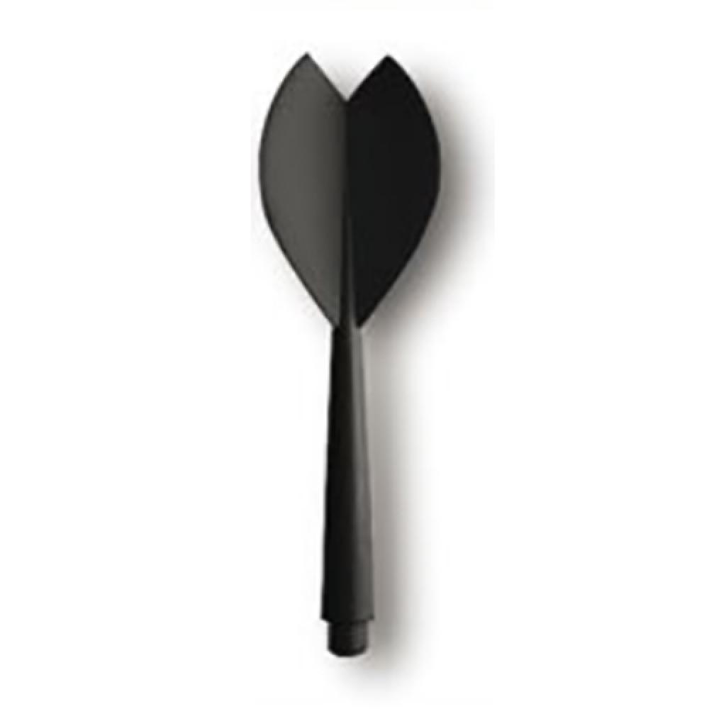  Plumas Aleta Economic Series Negro 500 Unidades Rosca 1/4 