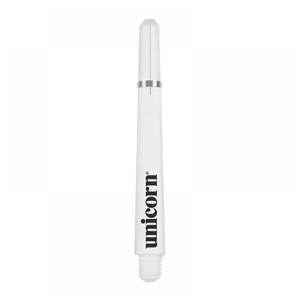 Cañas Unicorn Darts Gripper 4 White 40mm 