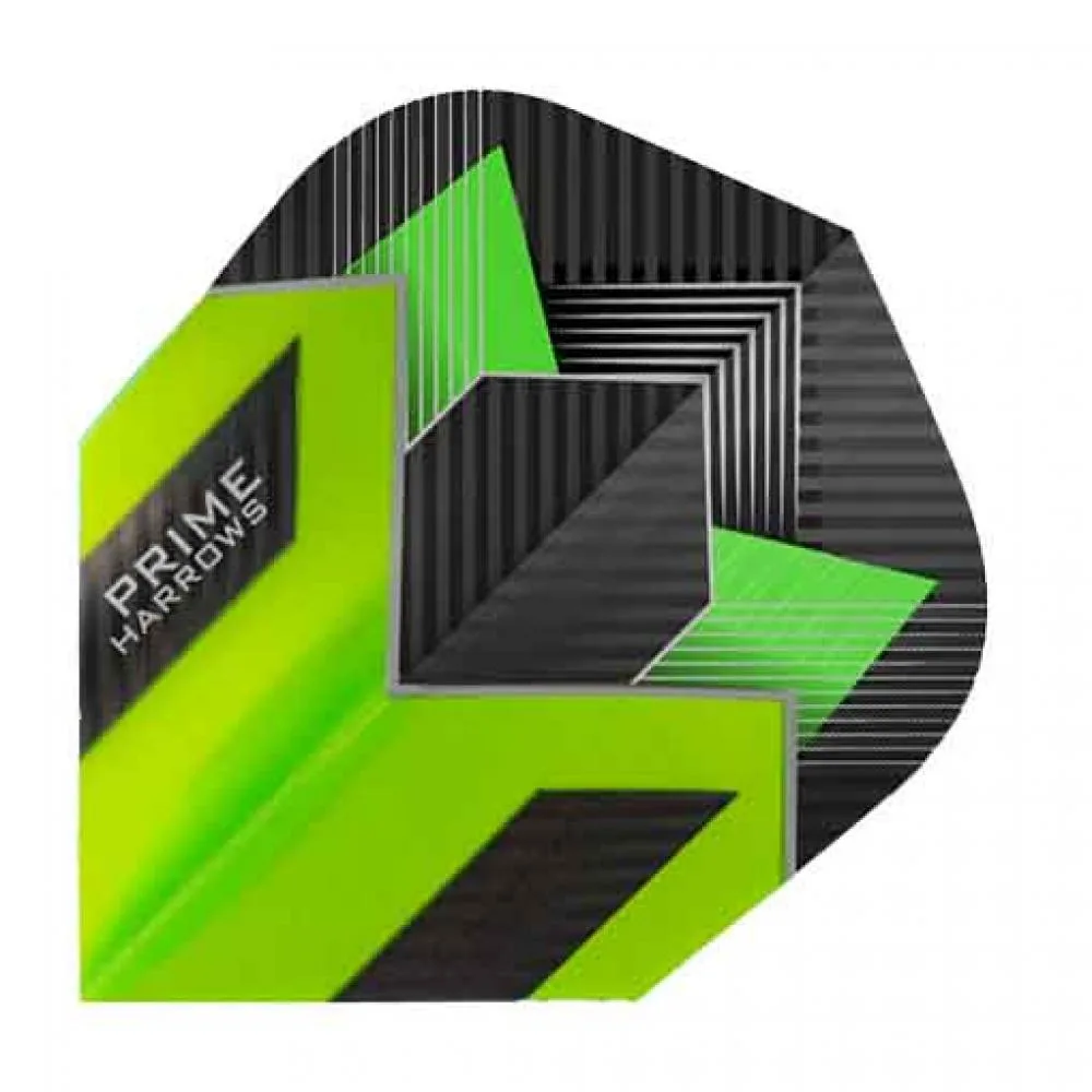  Plumas Harrows Darts Flights Prime Green 2 