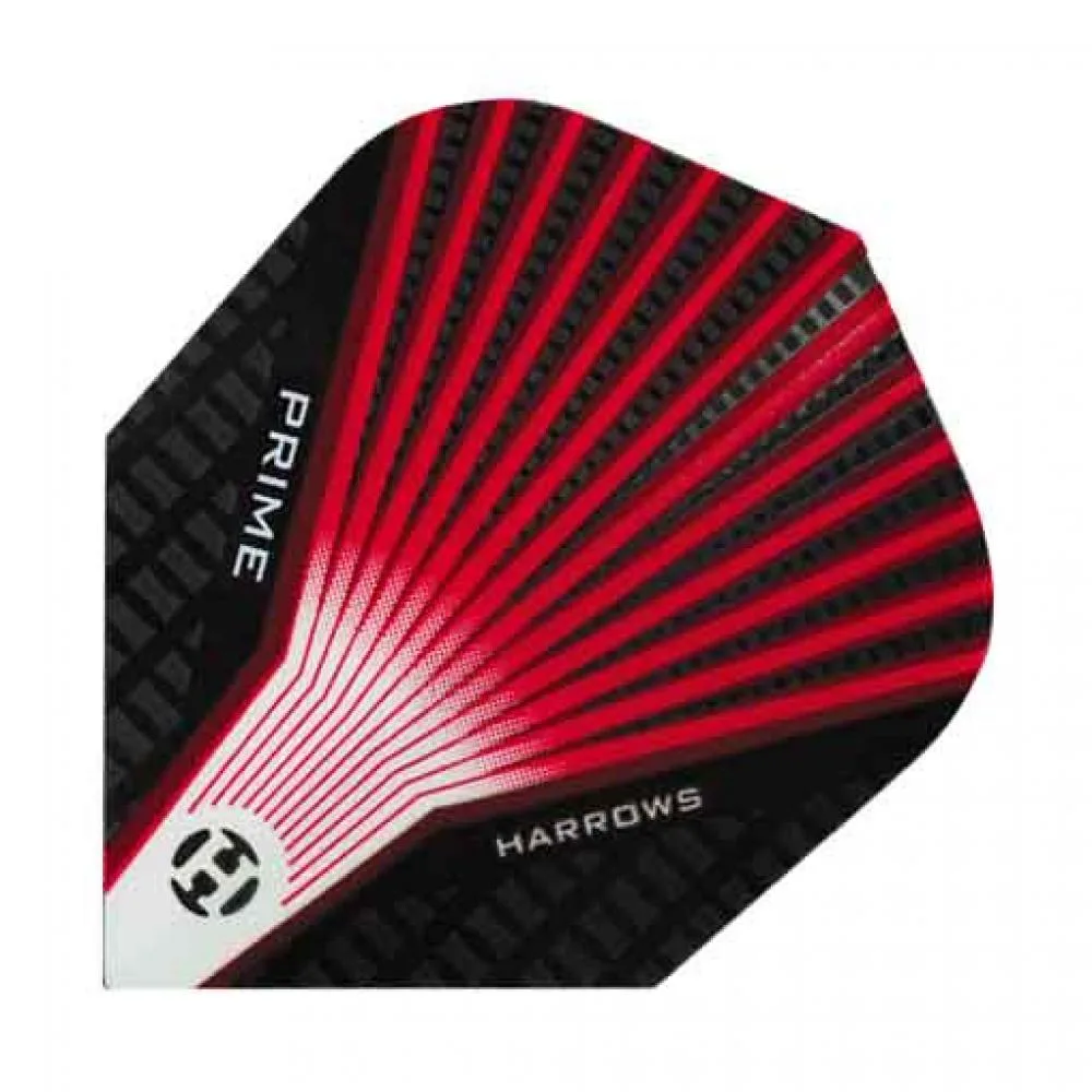  Plumas Harrows Darts Flights Prime Red 3 