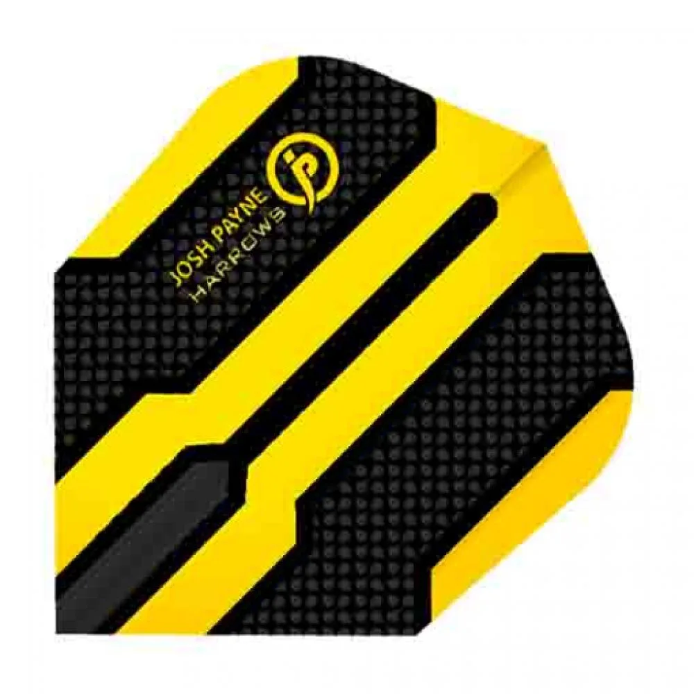  Plumas Harrows Darts Flights Prime Yellow Josh Payne 
