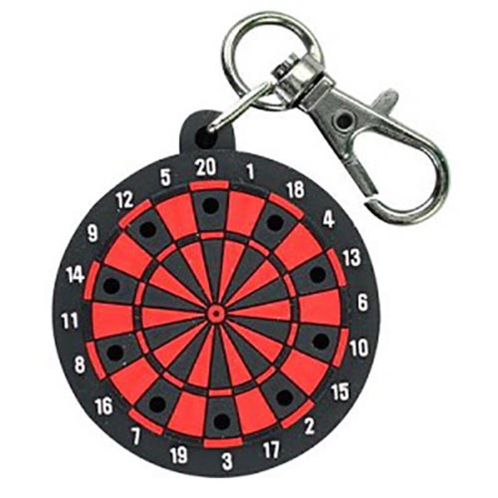 Llavero Trinidad Dartboard Shape Tip Holder Red