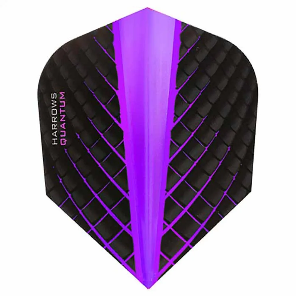  Plumas Harrows Darts Flights Quantum Purple Standard 