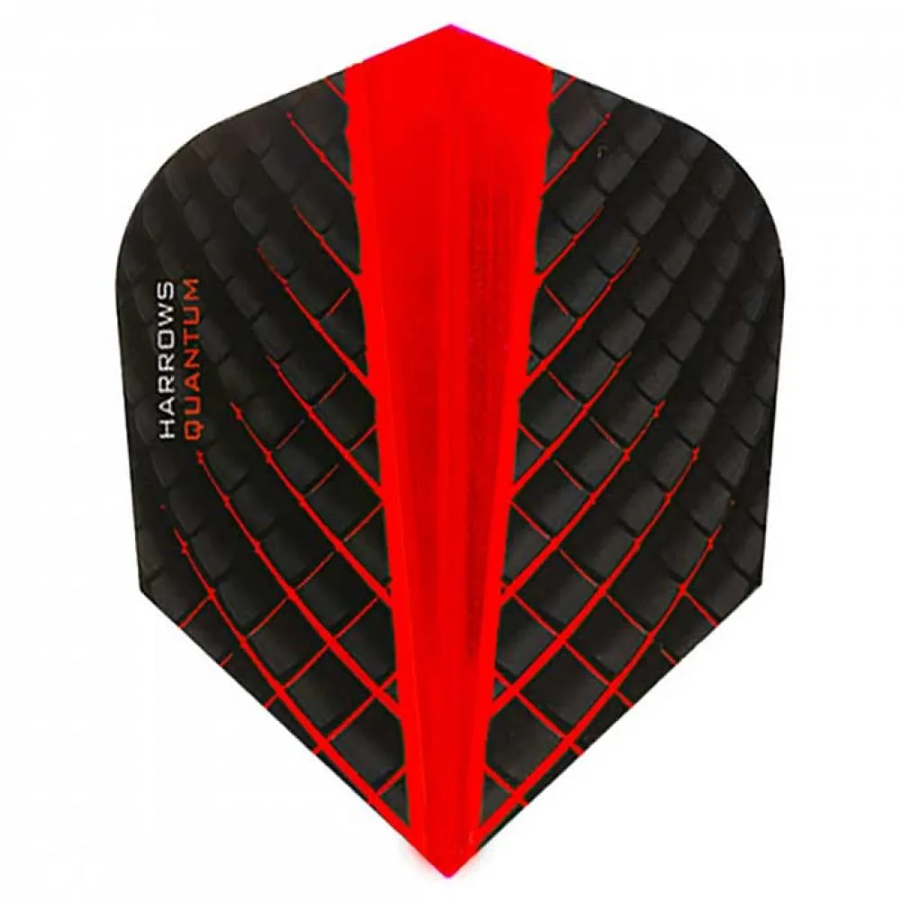  Plumas Harrows Darts Flights Quantum Red Standard 