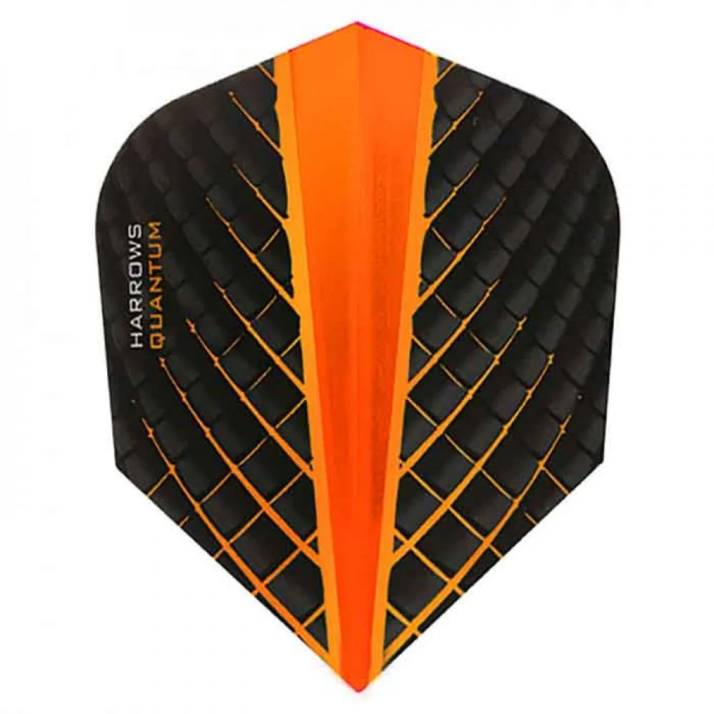  Plumas Harrows Darts Flights Quantum Orange Standard 