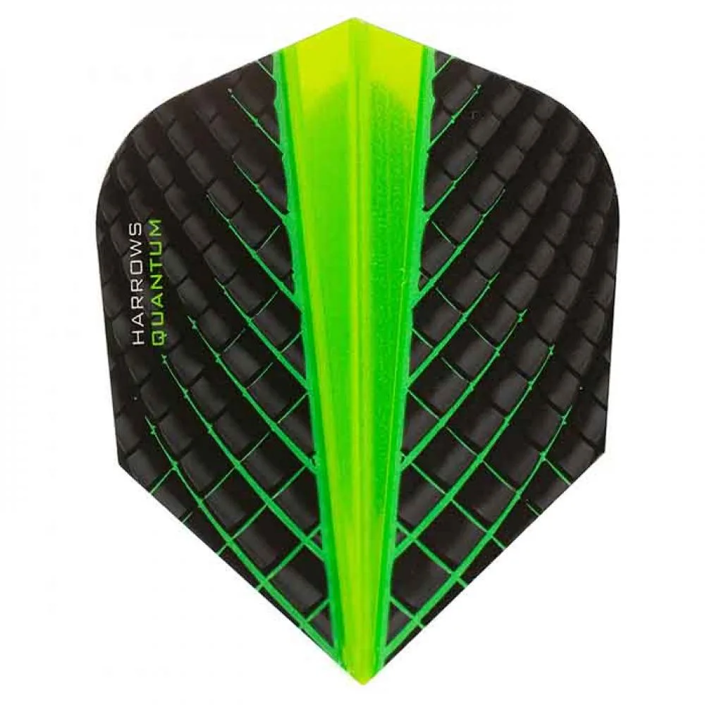  Plumas Harrows Darts Flights Quantum Green Standard 