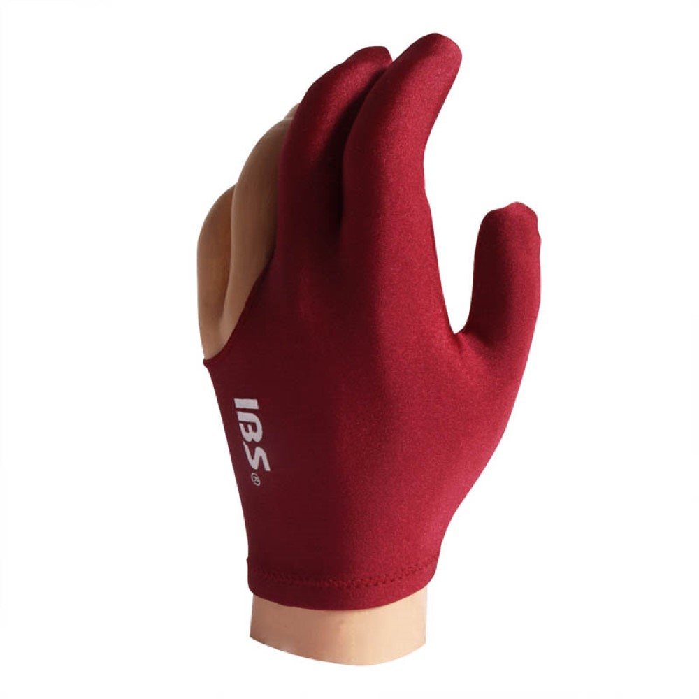 Guante Billar IBS Glove Burgundy Diestro