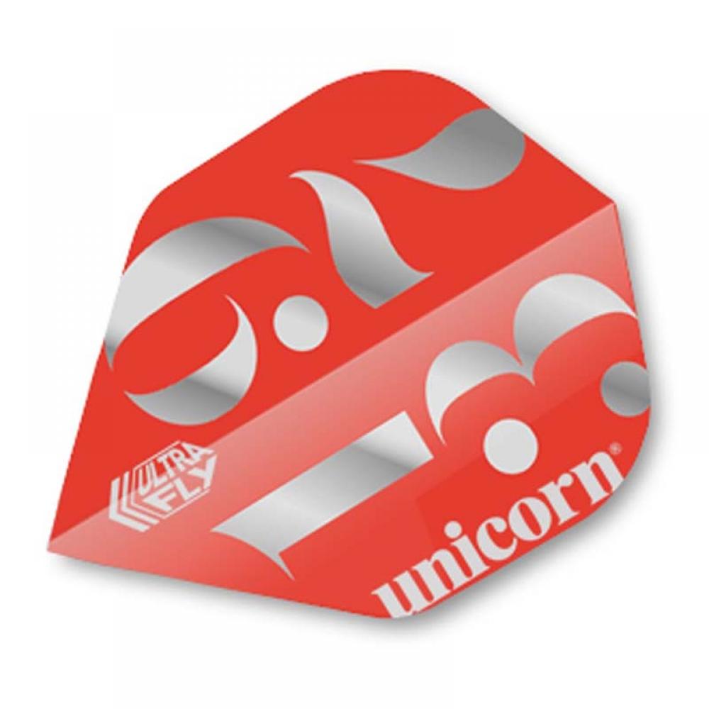  Plumas Unicorn Darts Ultrafly 100 Big Wing Origins Red 