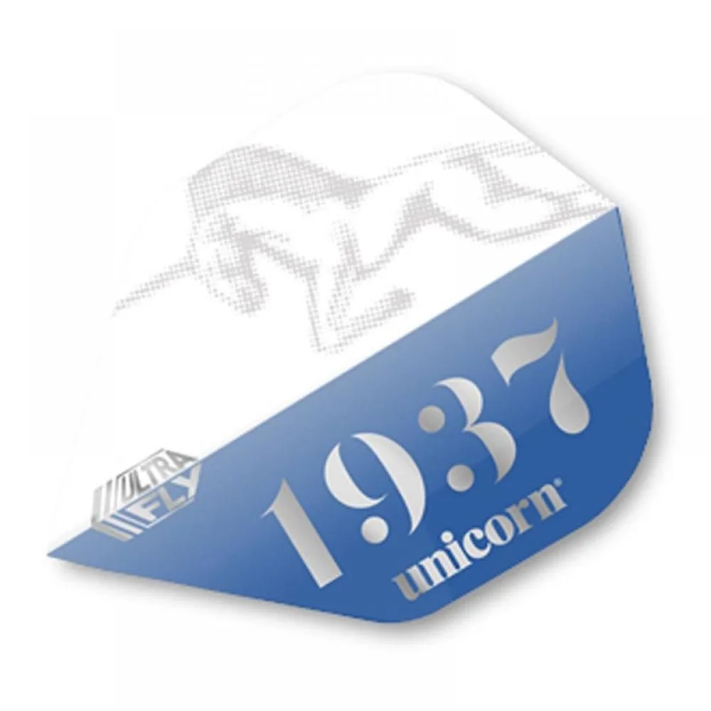  Plumas Unicorn Darts Ultrafly 100 Big Wing Icon Blue 