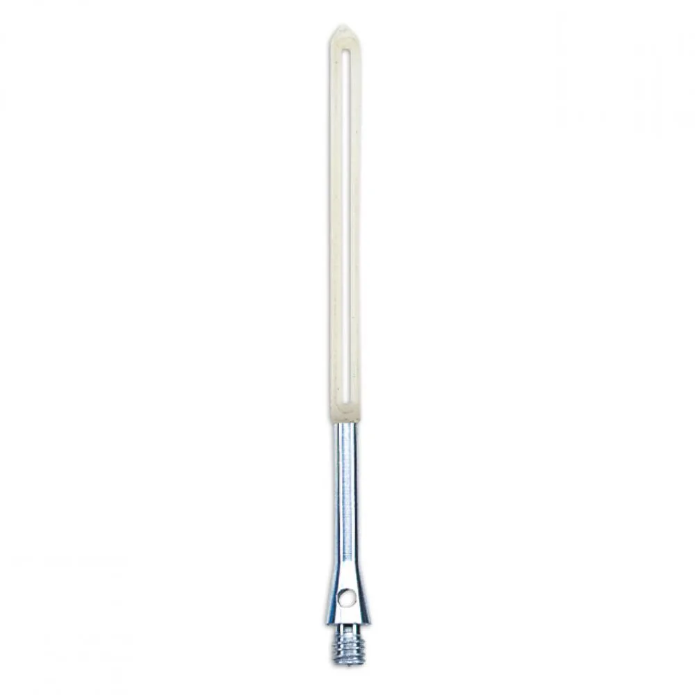 Cañas Unicorn Slik Stik + Aluminium 74.5mm Blanca Plata