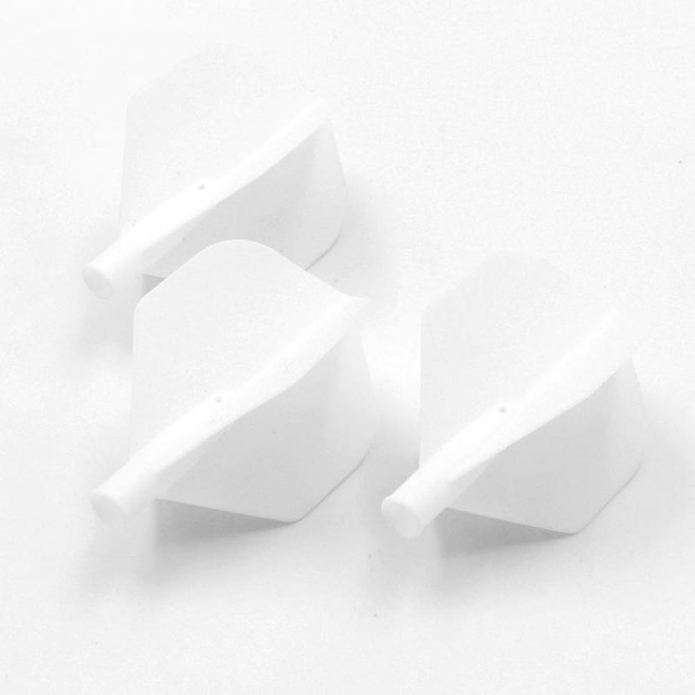  Plumas Flights Darts Cuesoul Tero AK4 Blanca Standard 