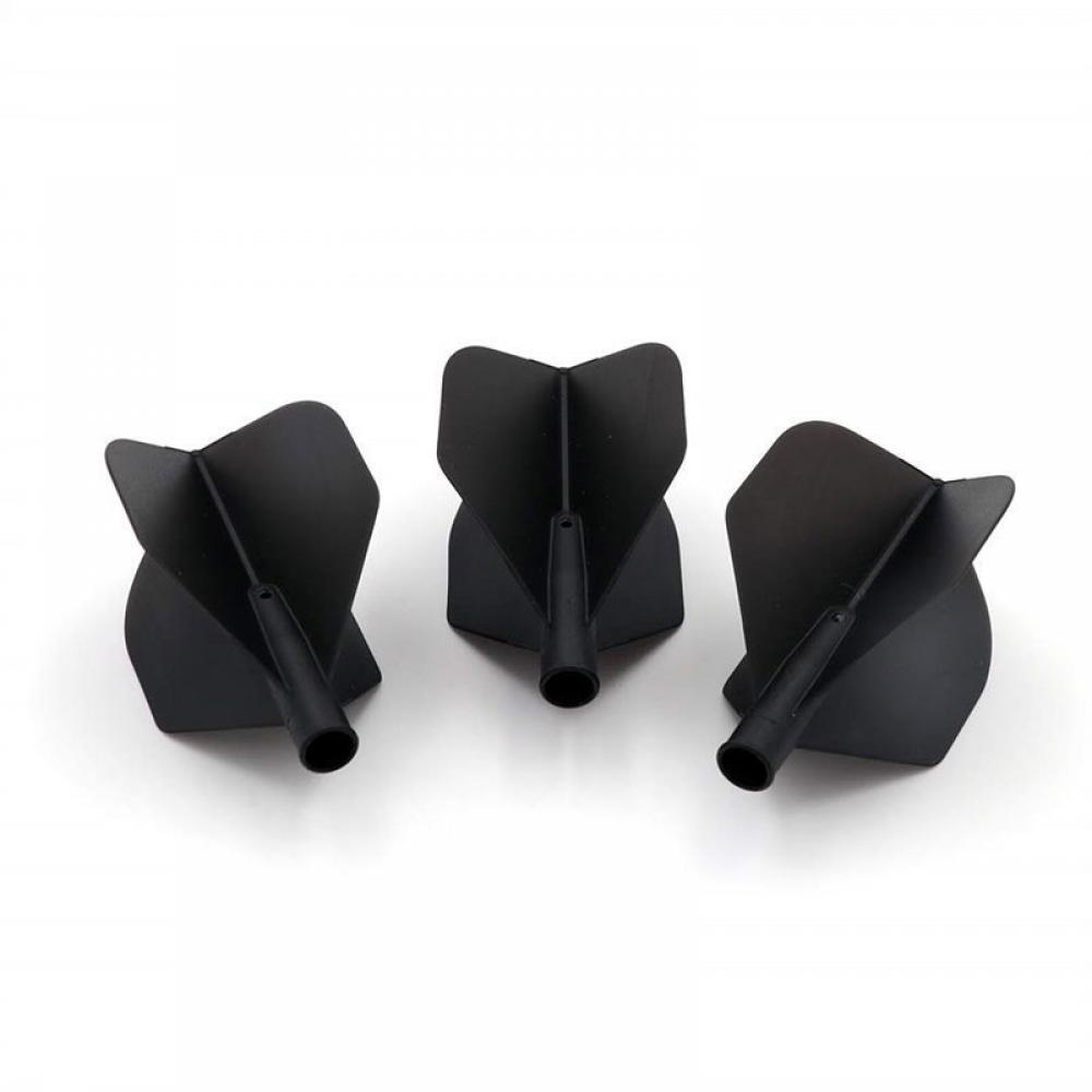  Plumas Flights Darts Cuesoul Tero AK4 Negro Standard 