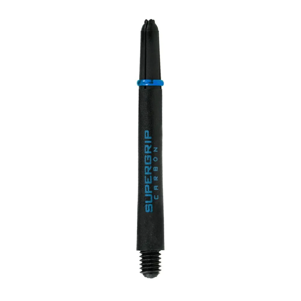  Cañas Harrows Darts SuperGrip Carbon Blue Midi 40mm 