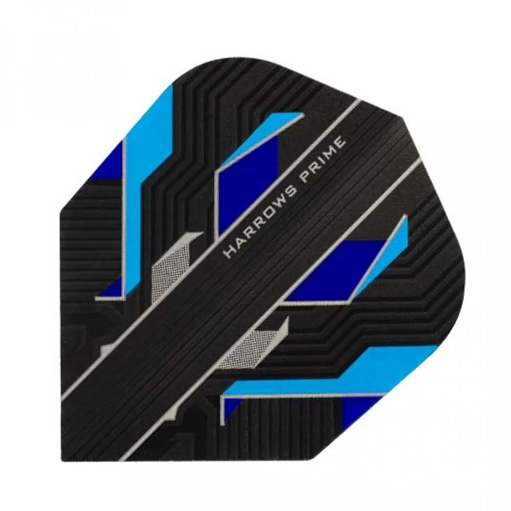  Plumas Harrows Darts Flights Prime Aqua Blue Dark 