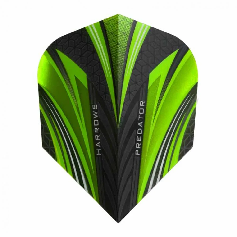  Plumas Harrows Darts Flights Prime  Predator Green 