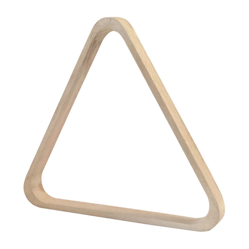 Triangulo Billar Madera Natural 57.2mm