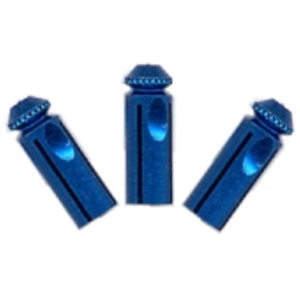 Protector Plumas Aluminio Azul 3 Unidades