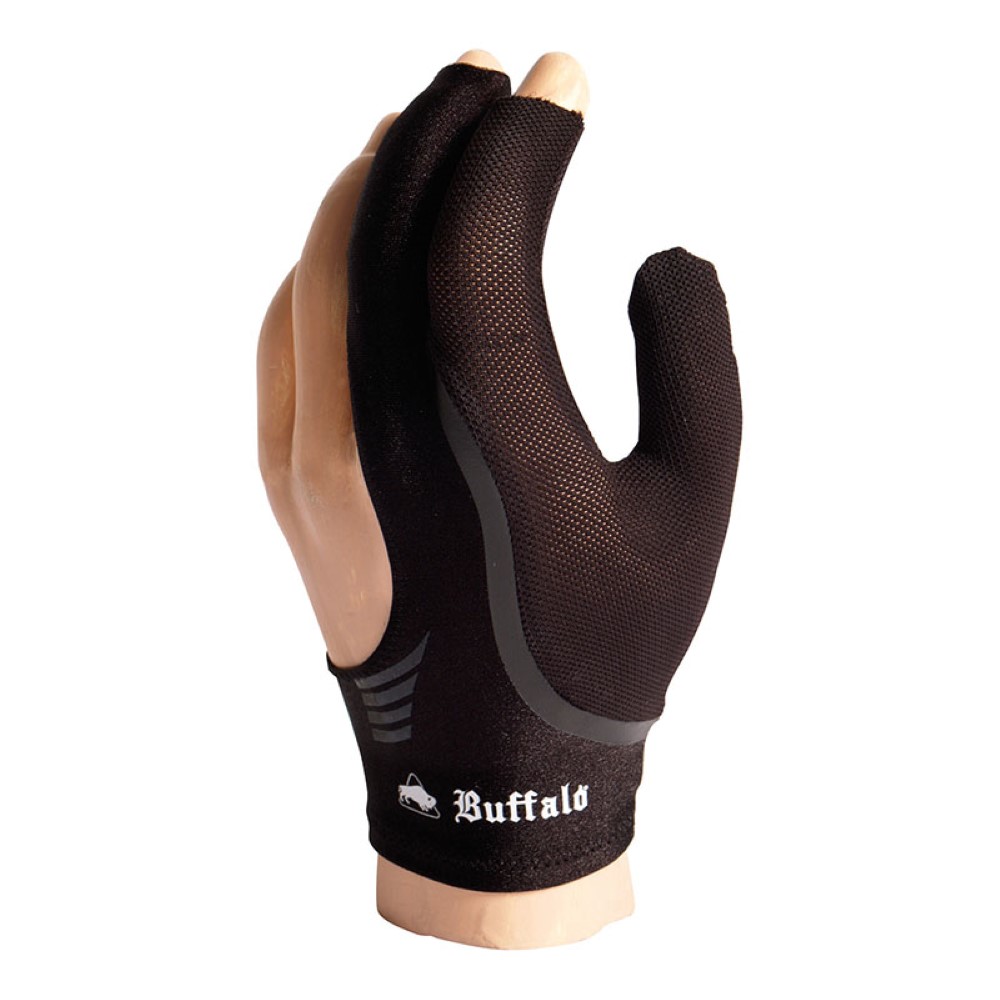 Guante Billar Buffalo Reversible Globe Black M Diestro/Zurdo
