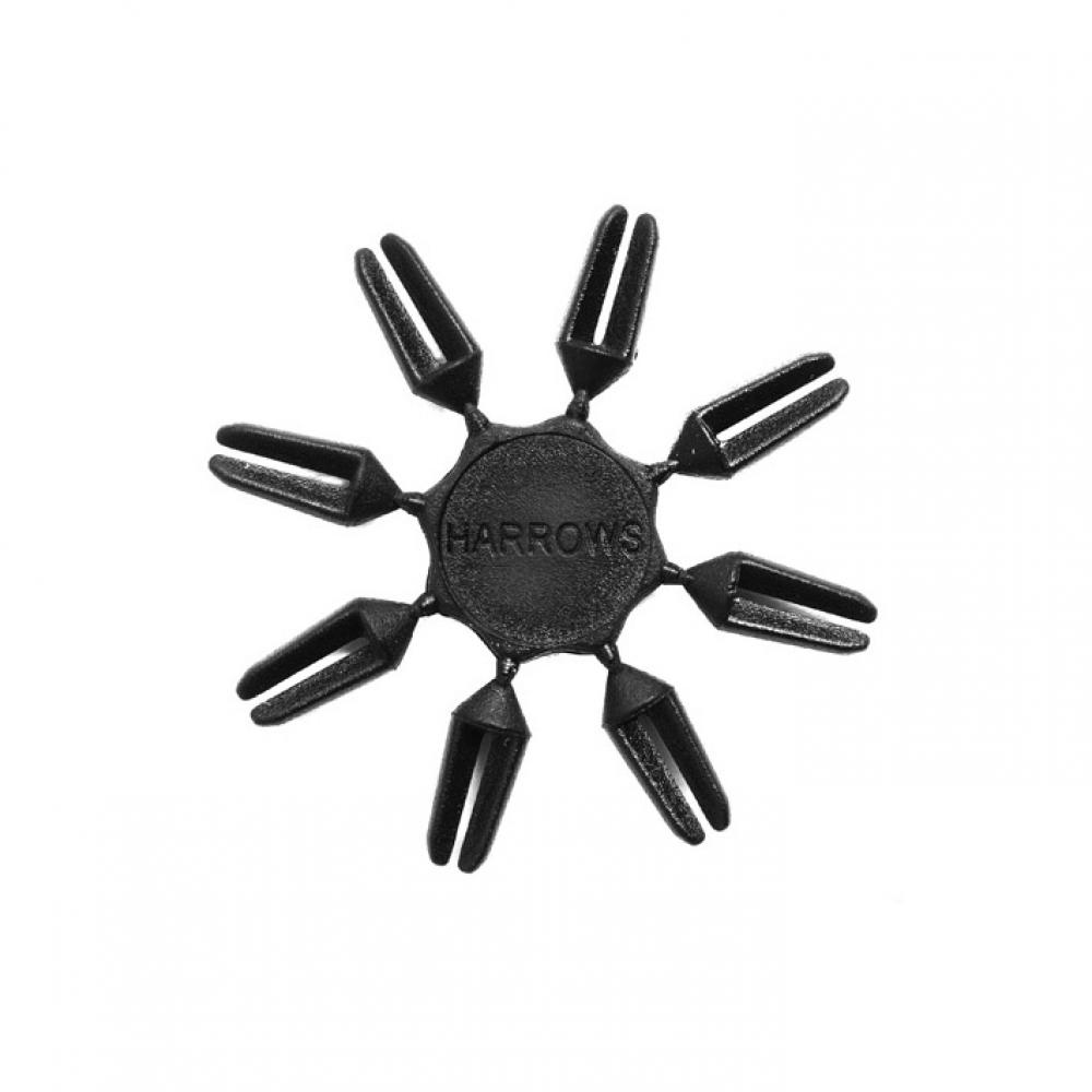Protector Plumas Negro Harrows Flights Saver 8 uni.