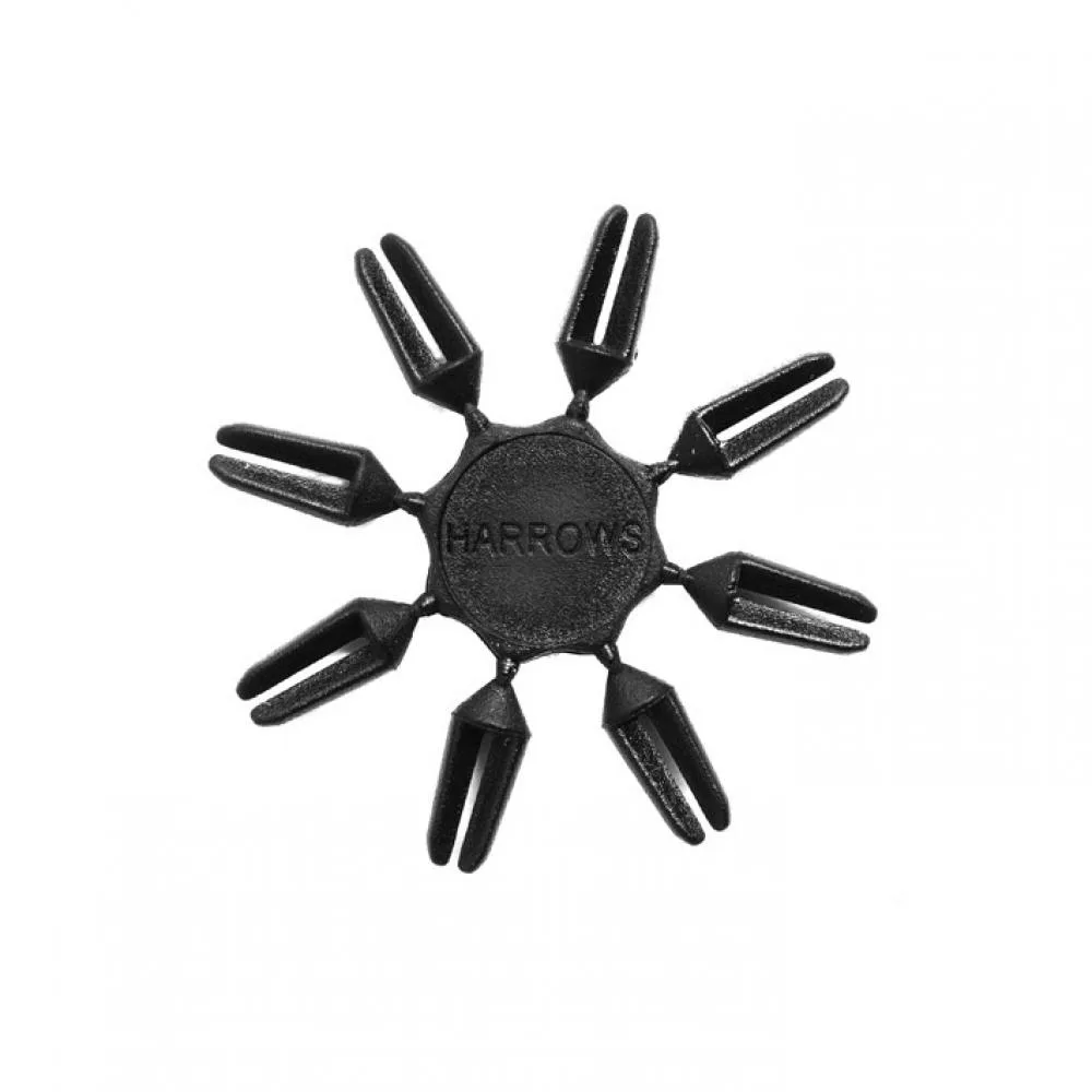 Protector Plumas Negro Harrows Flights Saver 8 uni.