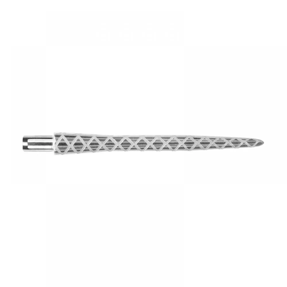  Puntas  Conversor Point Target Darts Firestorm Point Silver 30mm 