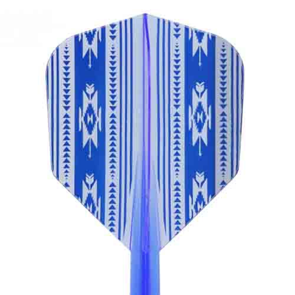  Plumas Condor Flights Native America Blue Shape L 33.5mm 