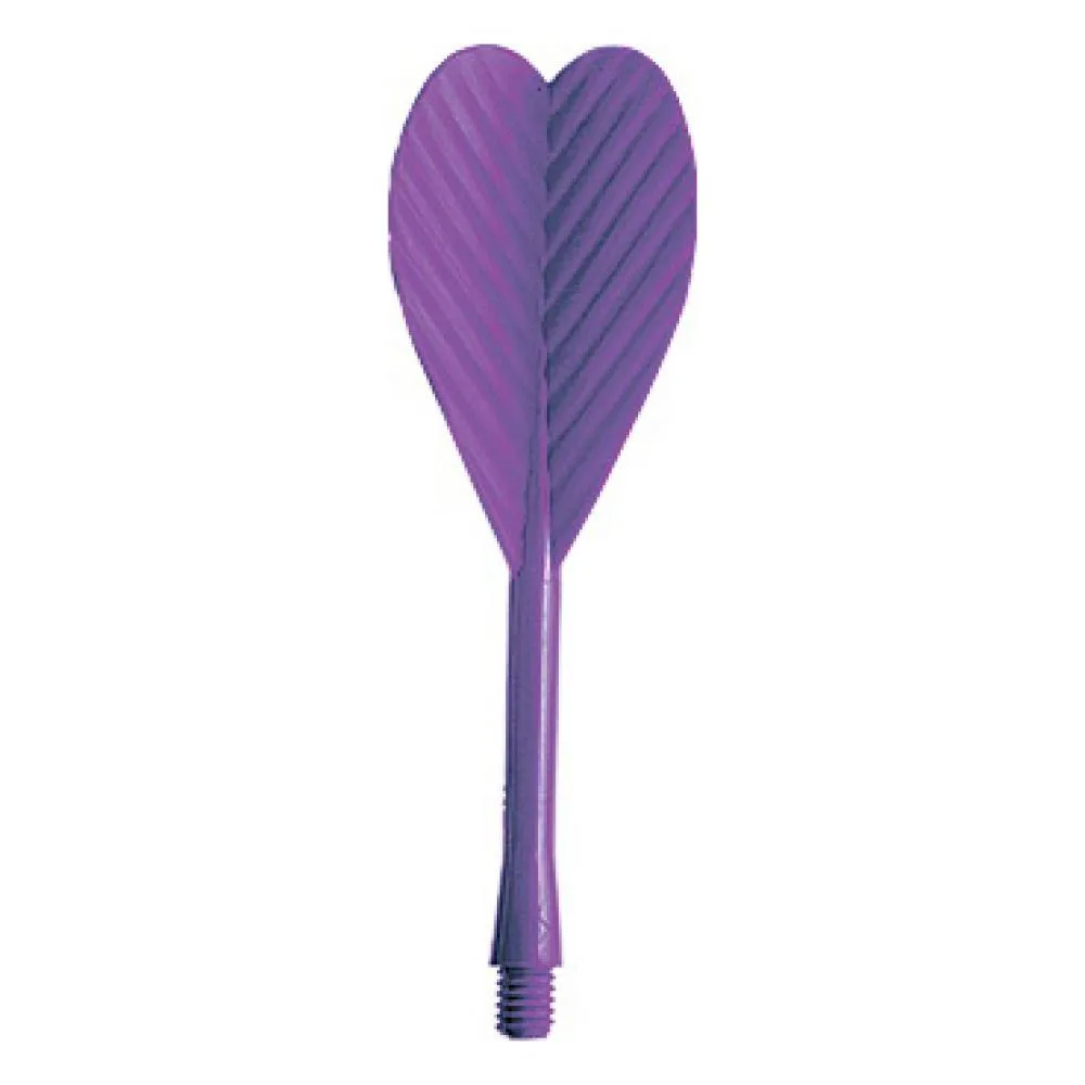  Plumas Aleta HT 25 Unidades Morada 