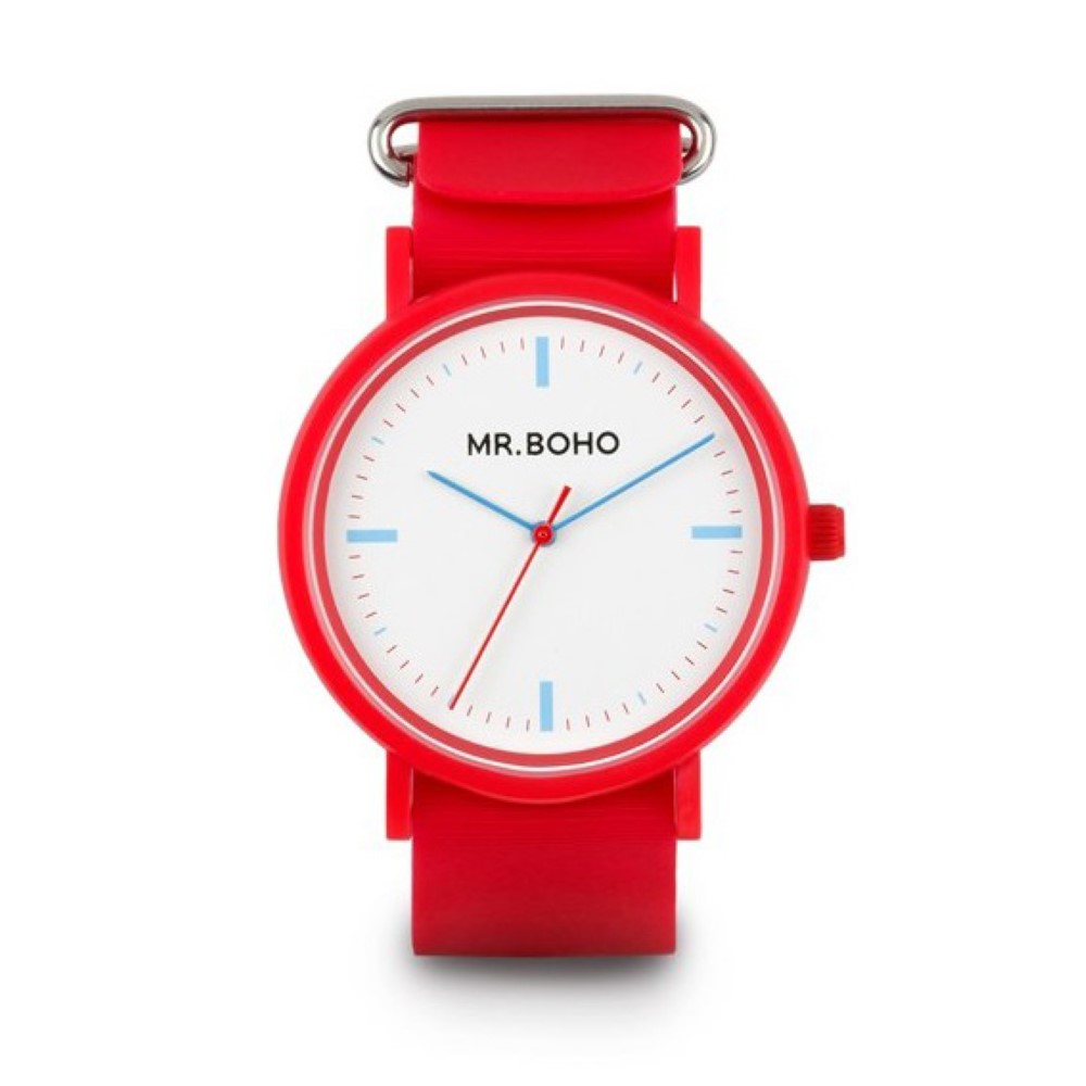 Reloj  Mr. Boho Red Sporty 40mm