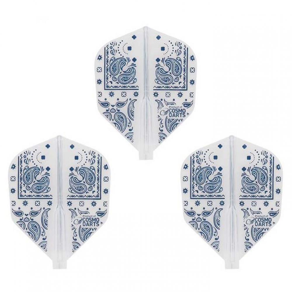  Plumas Fit Flight Dice Air Paisley Shape 