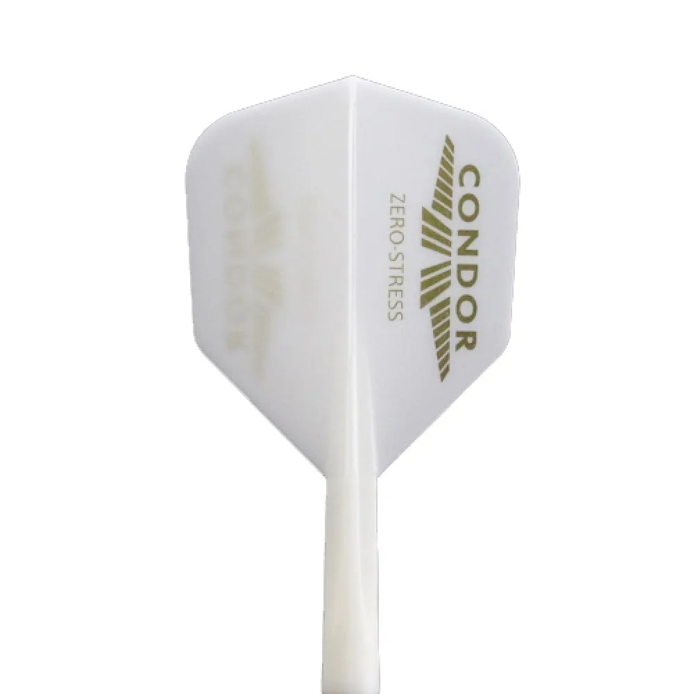  Plumas Condor Flights White  Logo Gold Shape S 21.5mm 