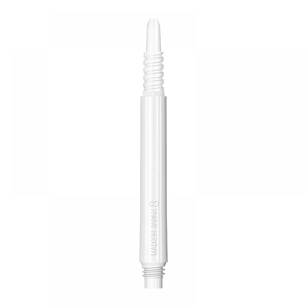  Cañas Shaft 8 Flights White Regular Fixed 33.0mm Set 3 Unid. 