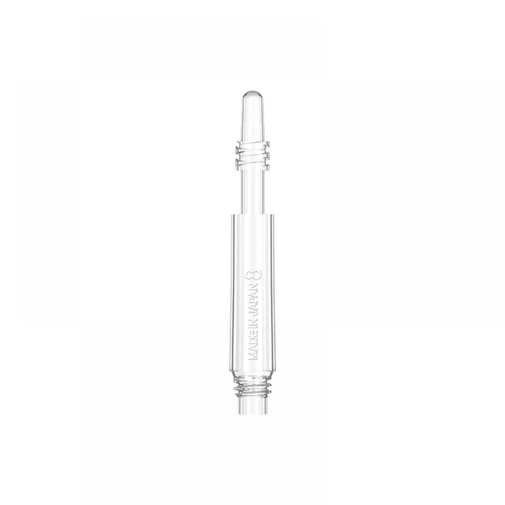  Cañas Shaft 8 Flights Clear Regular Spin 19.0mm Set 3 Unid. 