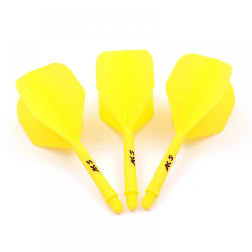  Plumas Cuesoul Flights AK5 Shape L Amarilla 